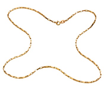 9ct gold 2g 16 inch paperlink Chain